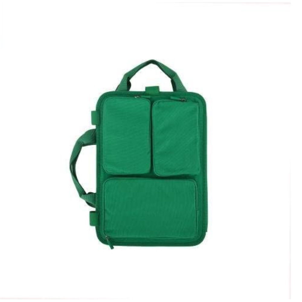 NWT Moleskine 13.5" Tablet Green Travel Bag Pad Organizer
